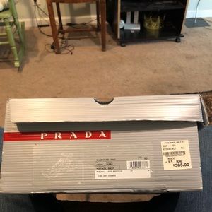 Prada High leather shoes